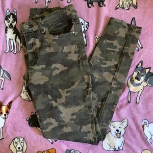 Grace & Lace Camo Skinny Jeans